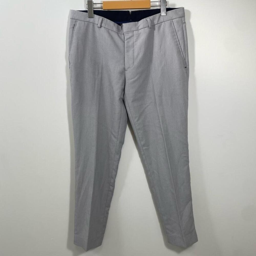Zara Mens Size 34 Ankle Length Dress Pants
